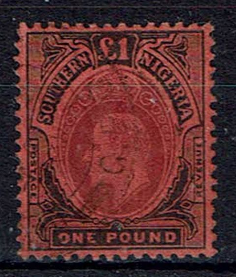 Image of Nigeria & Territories ~ Southern Nigeria SG 44 FU British Commonwealth Stamp